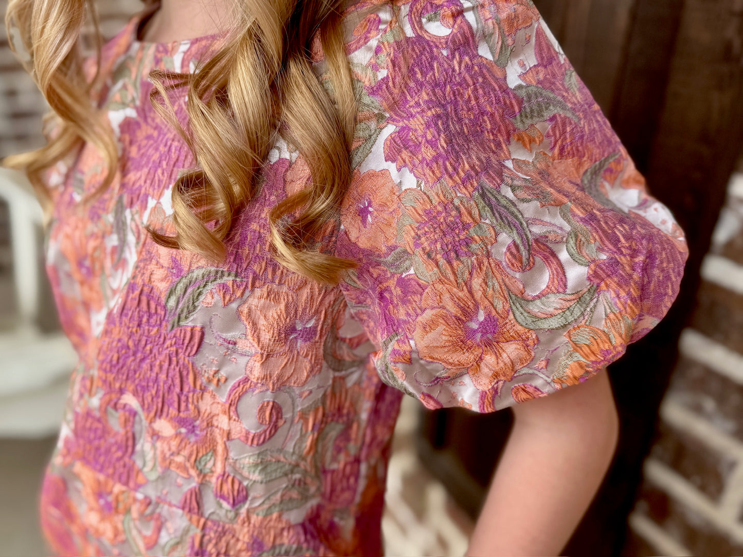 Tween Vira Floral Dress