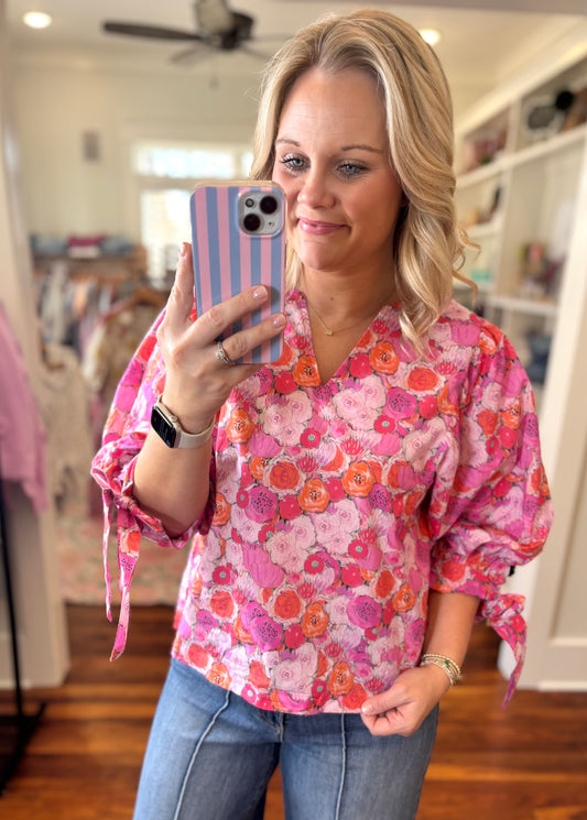 The Julia Floral Top