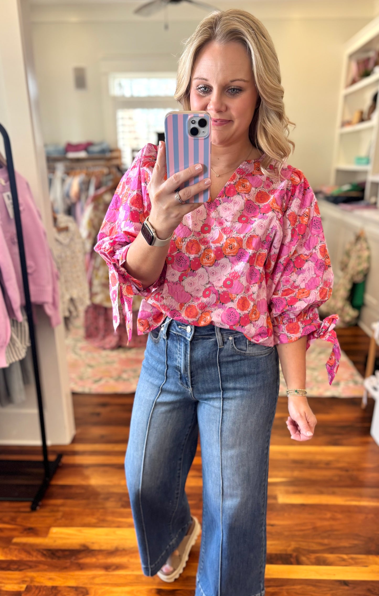 The Julia Floral Top