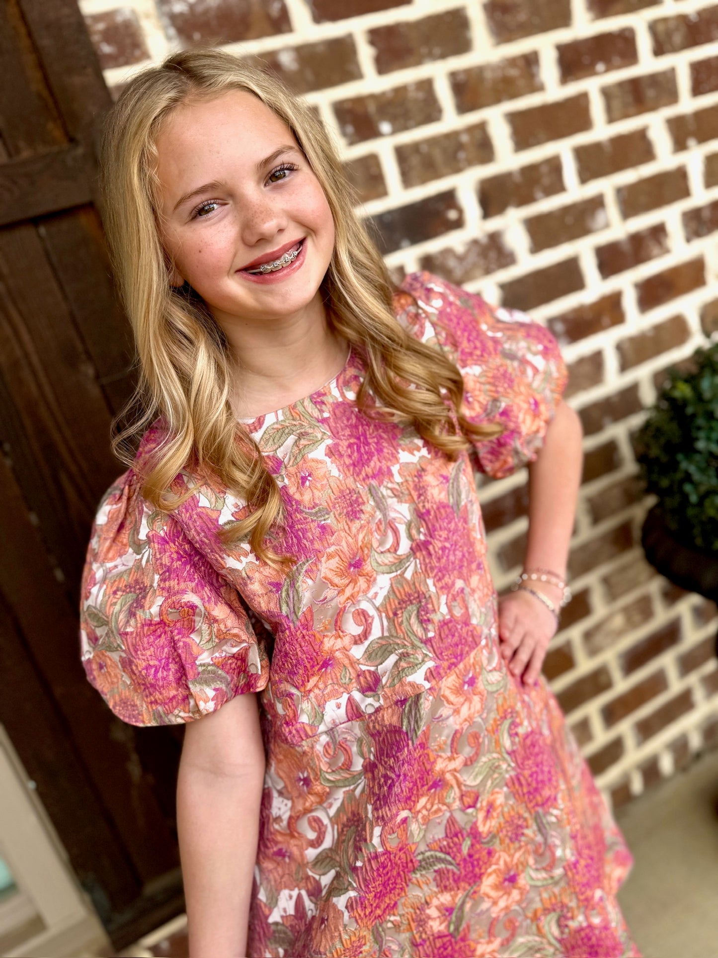 Tween Vira Floral Dress