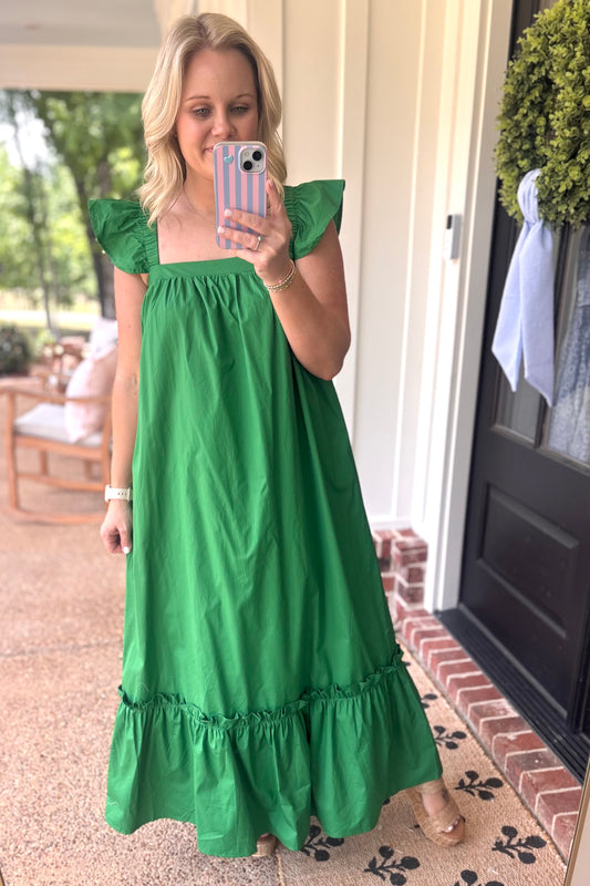 The Lucky Charm Midi Dress