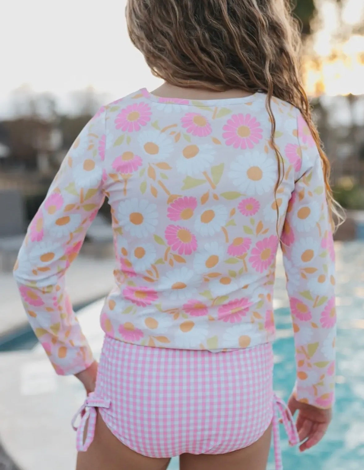 Girls Emmy Two Piece Rash Guard