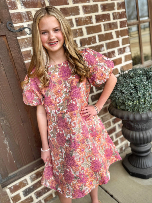 Tween Vira Floral Dress