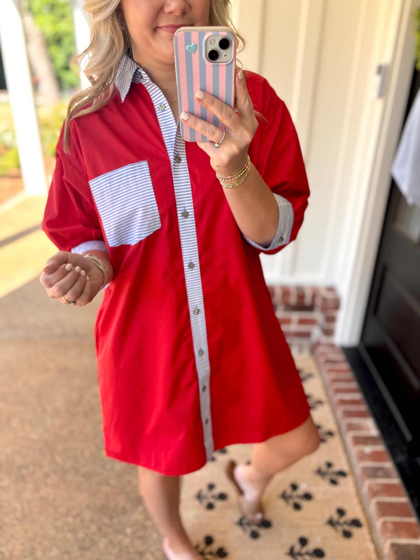Carolina Button Down Dress