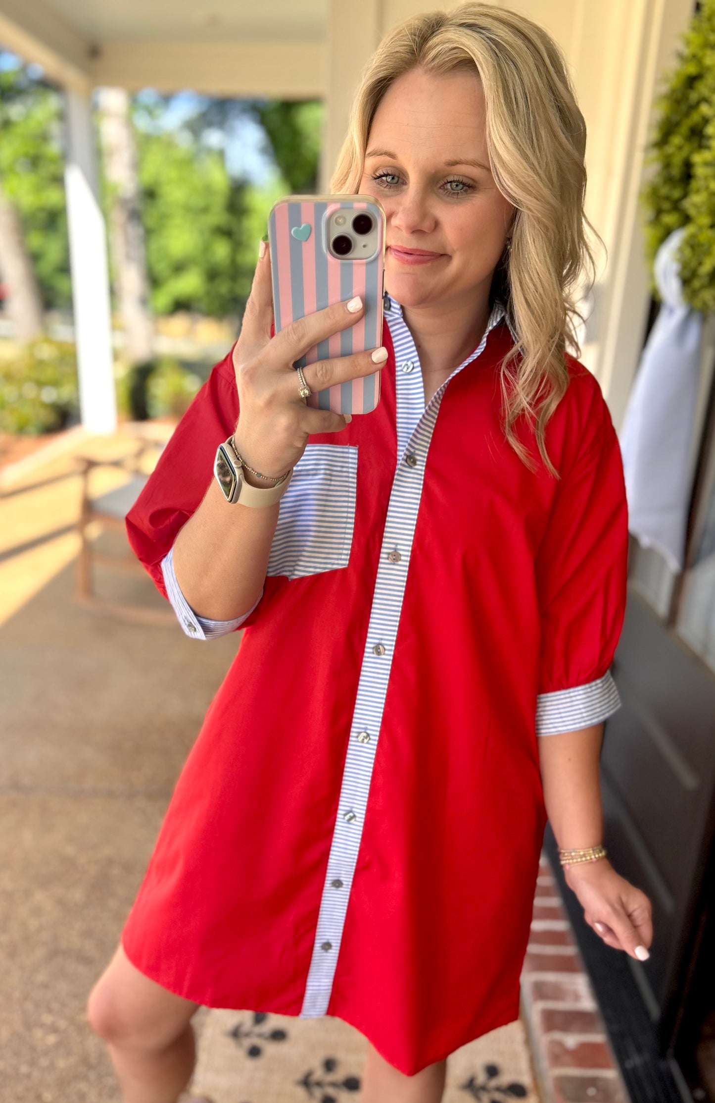 Carolina Button Down Dress