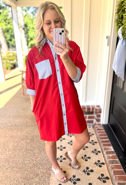 Carolina Button Down Dress